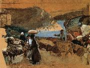 Joaquin Sorolla Biscay provinces draft oil